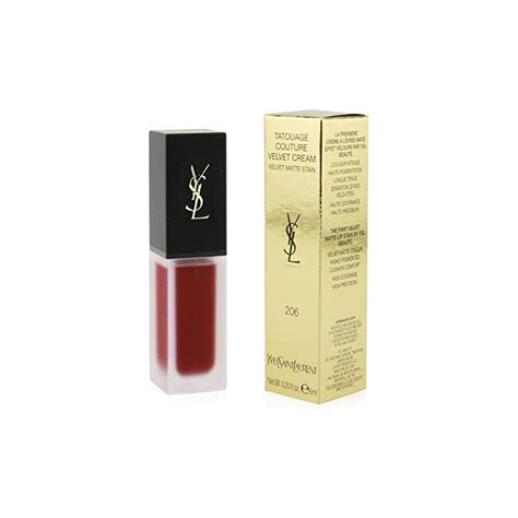 ysl 206 club bordeaux|YVES SAINT LAURENT Tatouage Couture Velvet Cream.